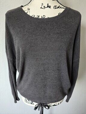 Barefoot Dreams CozyChic Ultra Lite Slouchy Pullover 495 Small